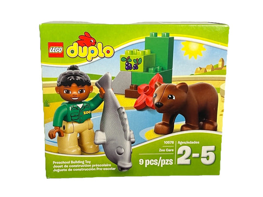 LEGO 10576 DUPLO Zoo Care: Bear, Zookeeper & Fish - Auzzistore