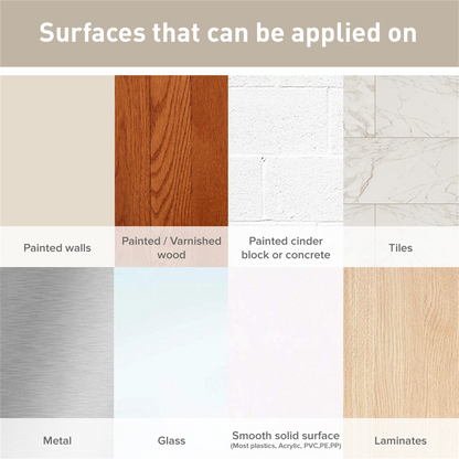 Command Large Marble Finish Adhesive Hook, Strong Hold, Damage-Free, Stylish Design