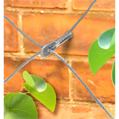 Jack 5m Grip And Grow Trellis Kit - Supports Climbing Plants, Easy Install, Custom Design