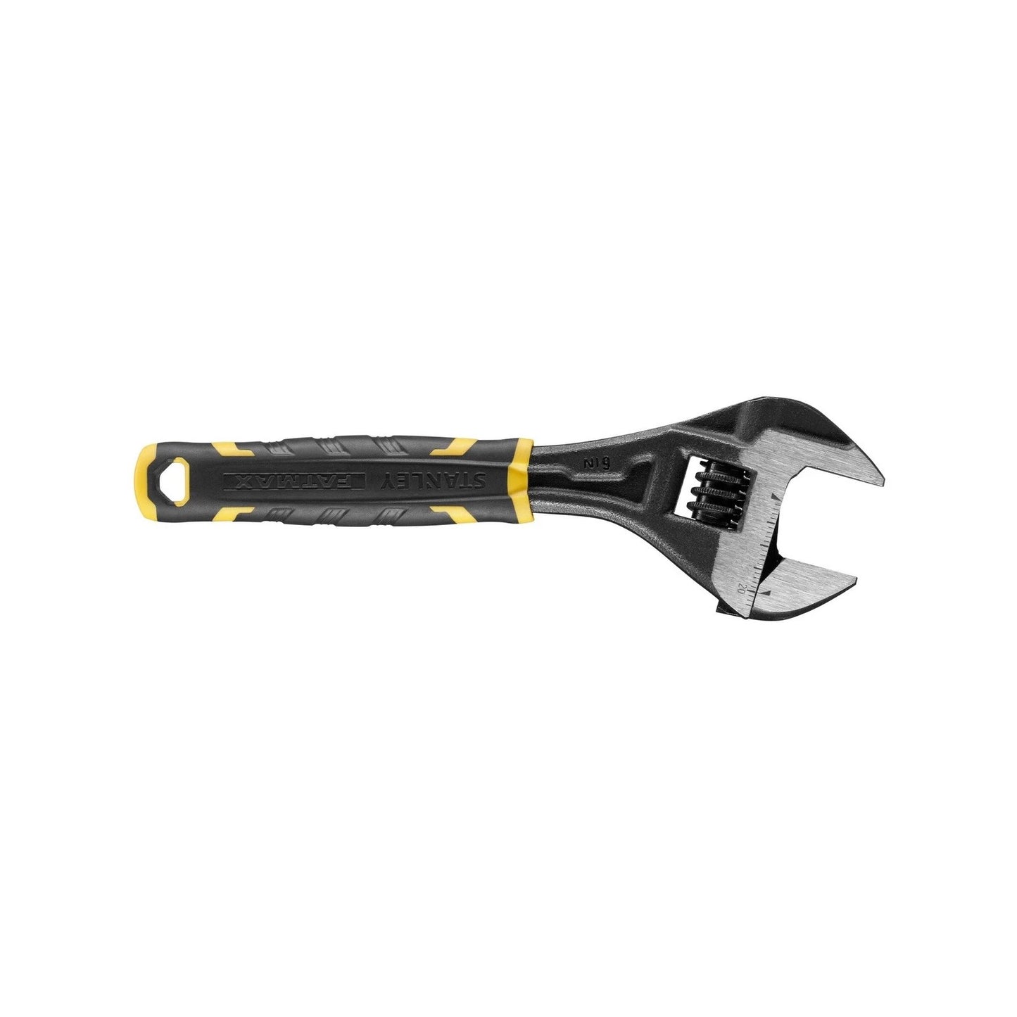 Stanley FatMax 150mm Bi-Material Quick Adjust Wrench with Dual Scales & Comfort Grip
