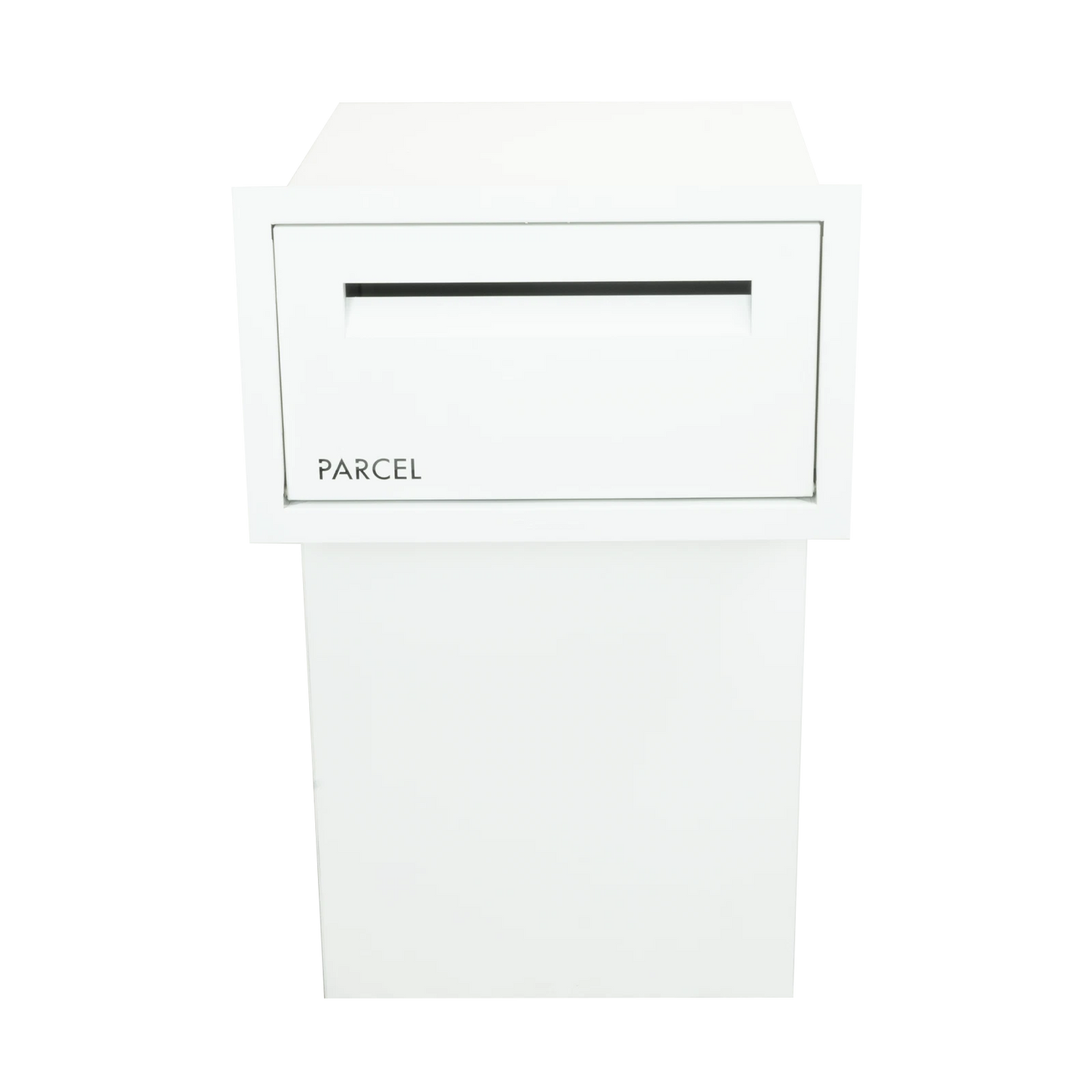 Sandleford 86cm White Matte Parcel Letterbox, Weather Resistant, Secure Locking