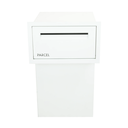 Sandleford 86cm White Matte Parcel Letterbox, Weather Resistant, Secure Locking