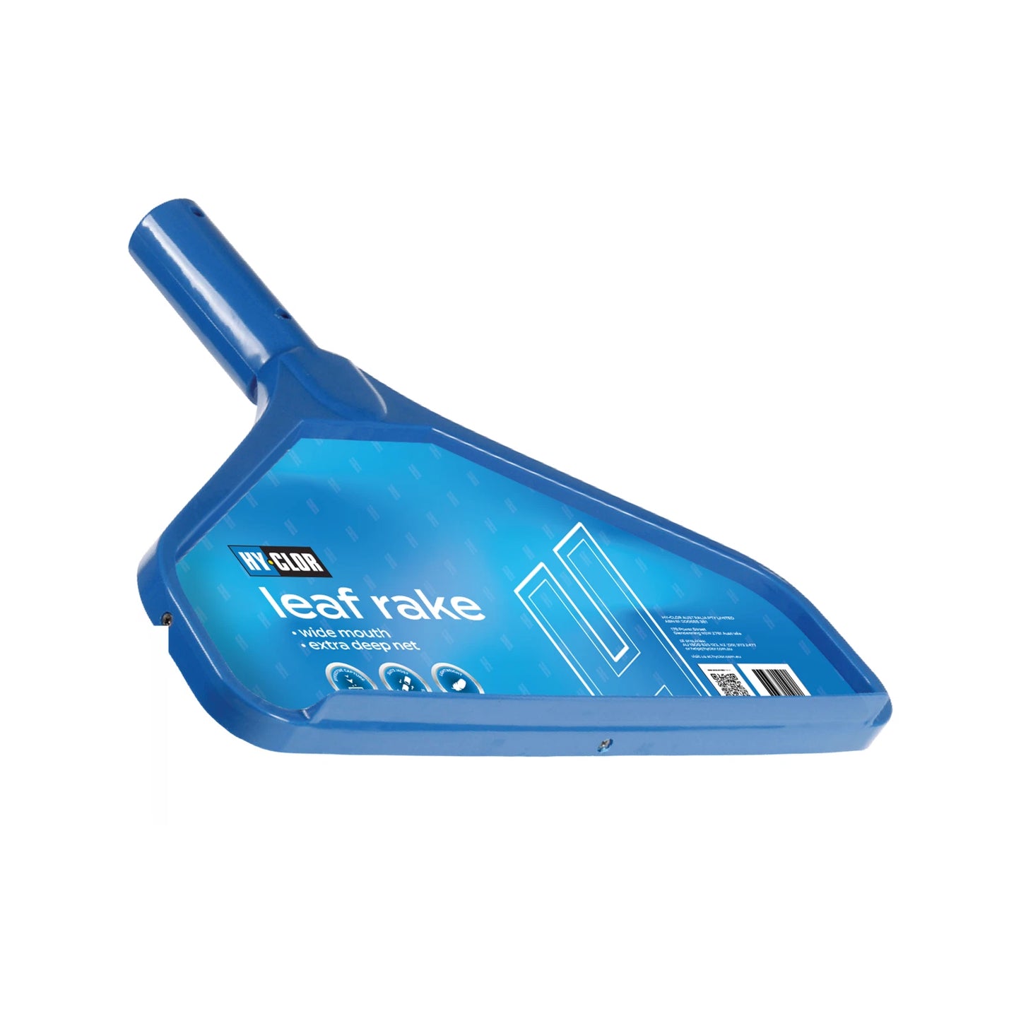 Hy-Clor Leaf Rake - Wide Mouth, Deep Net, Efficient Pool Debris Removal
