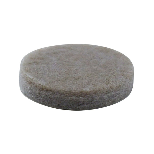 Syneco 25mm Round Felt Floor Protectors, Self-Adhesive, Pack of 80, Indoor Use