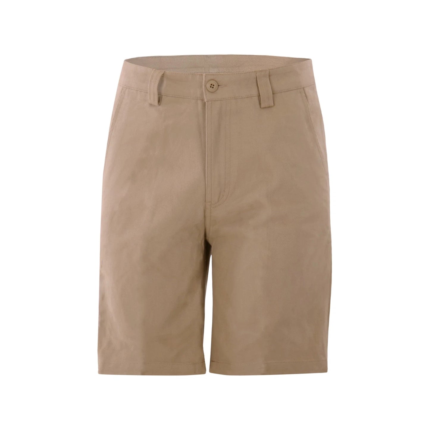 Craftright Khaki Oxford Trim Cargo Shorts Size 102 with Reinforced Pockets