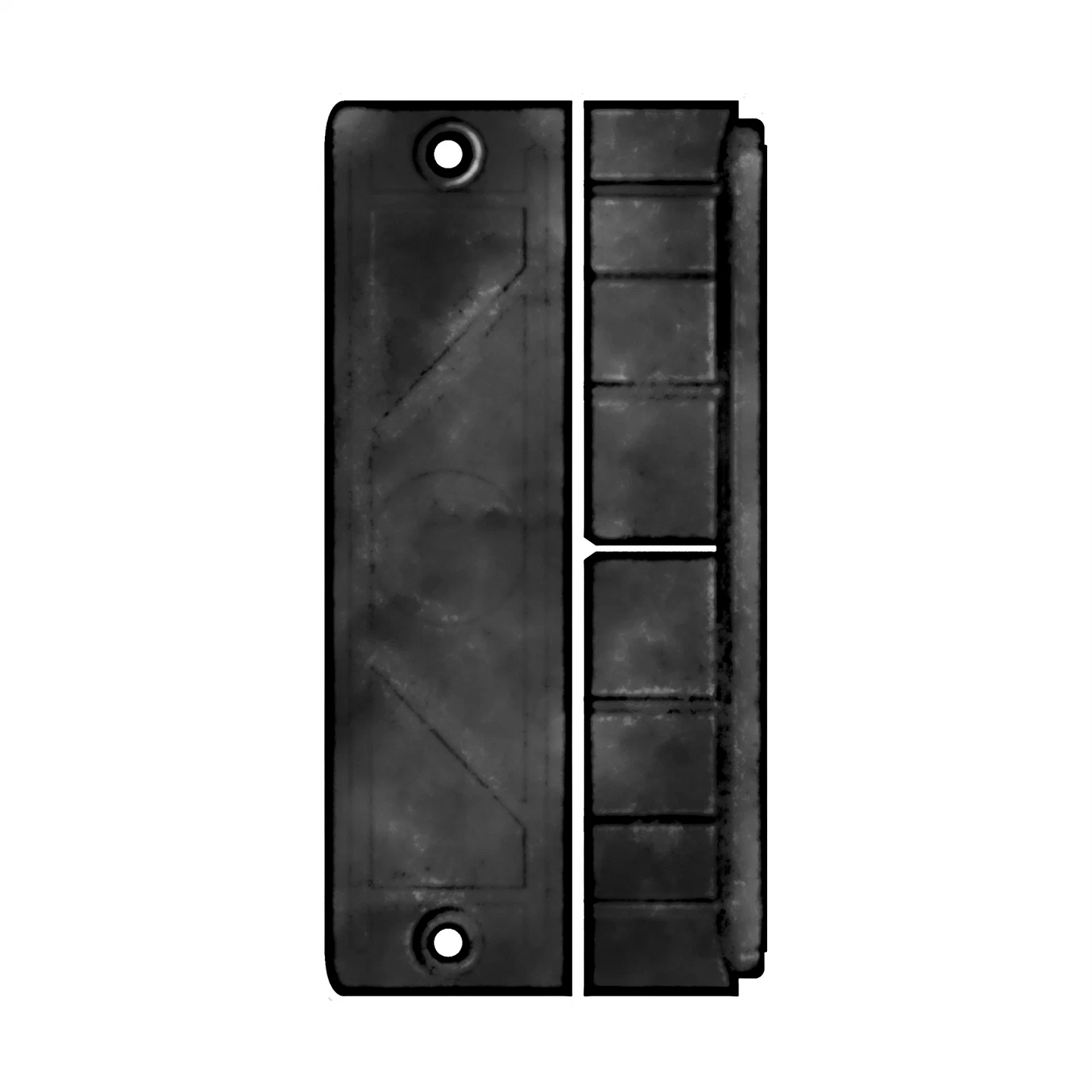 Rolltrak Flyscreen Mitre Box - Durable Plastic, 45 & 90-Degree Cuts, Easy to Use