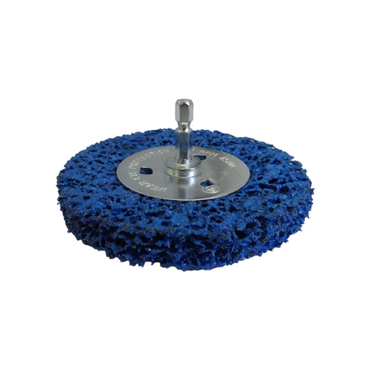 Josco 100mm Strip-It Wheel, Silicone Abrasive Nylon, Paint & Rust Removal, Drill Compatible