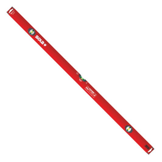 SOLA Spirit Level 180cm Red - Precision, Durable, Impact-Resistant, 30-Year Guarantee