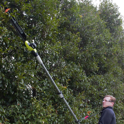 Ryobi 18V ONE+ HP Brushless Pole Hedge Trimmer, 450mm Blade, Adjustable Head
