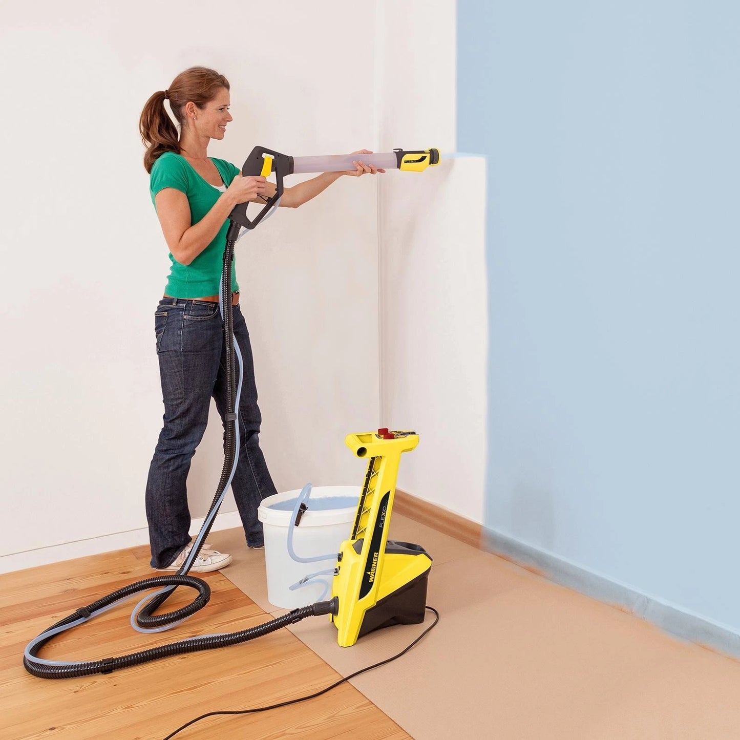 Wagner Flexio 950 Paint Sprayer, Powerful iSpray Tech, Adjustable Control, 630W, 3 Spray Settings