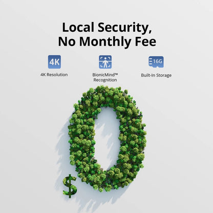 eufyCam 3C 4-Camera Kit 4K AI Facial Recognition Wireless Security System