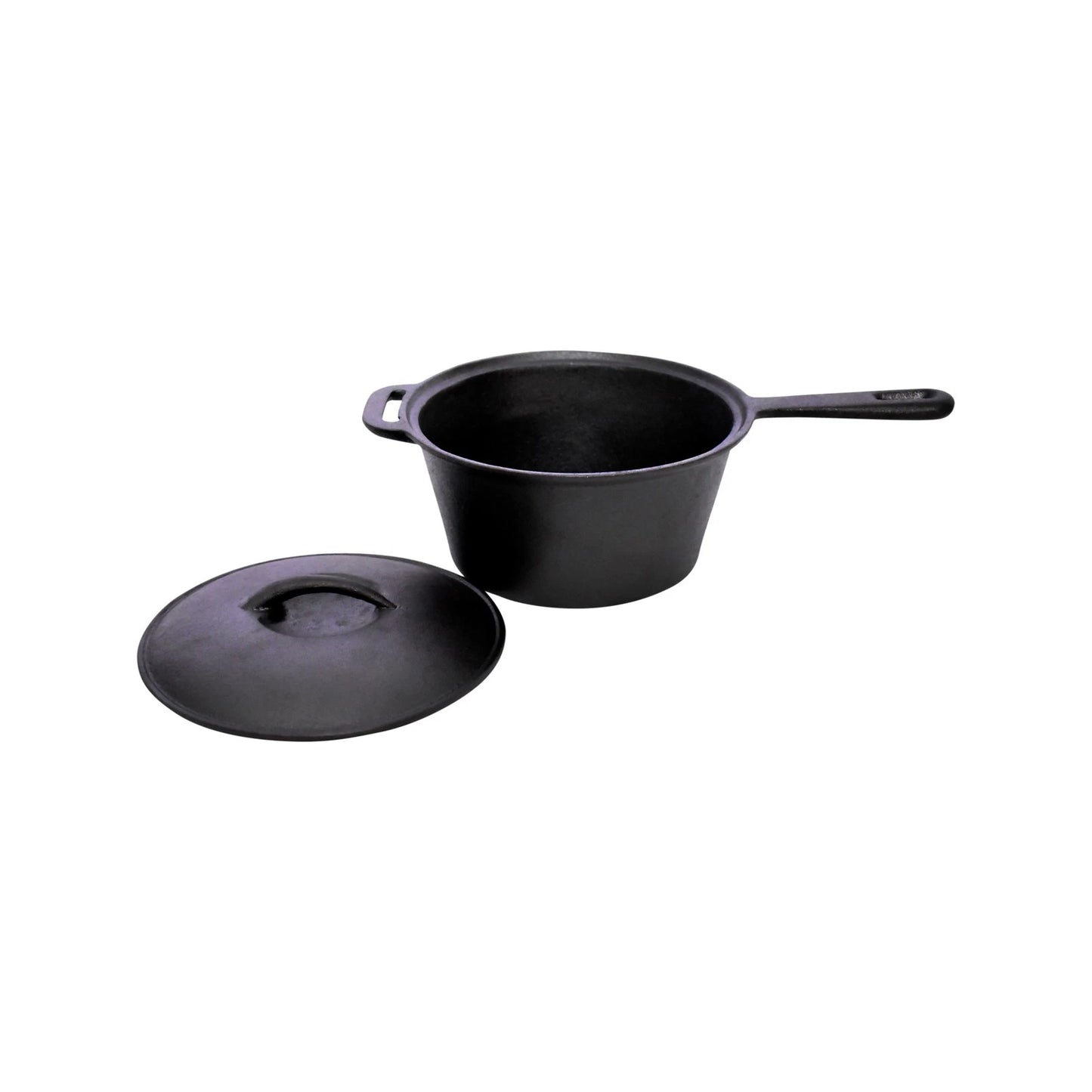 Jumbuck 1L Cast Iron Saucepan - Versatile, Durable, Indoor & Outdoor Cooking