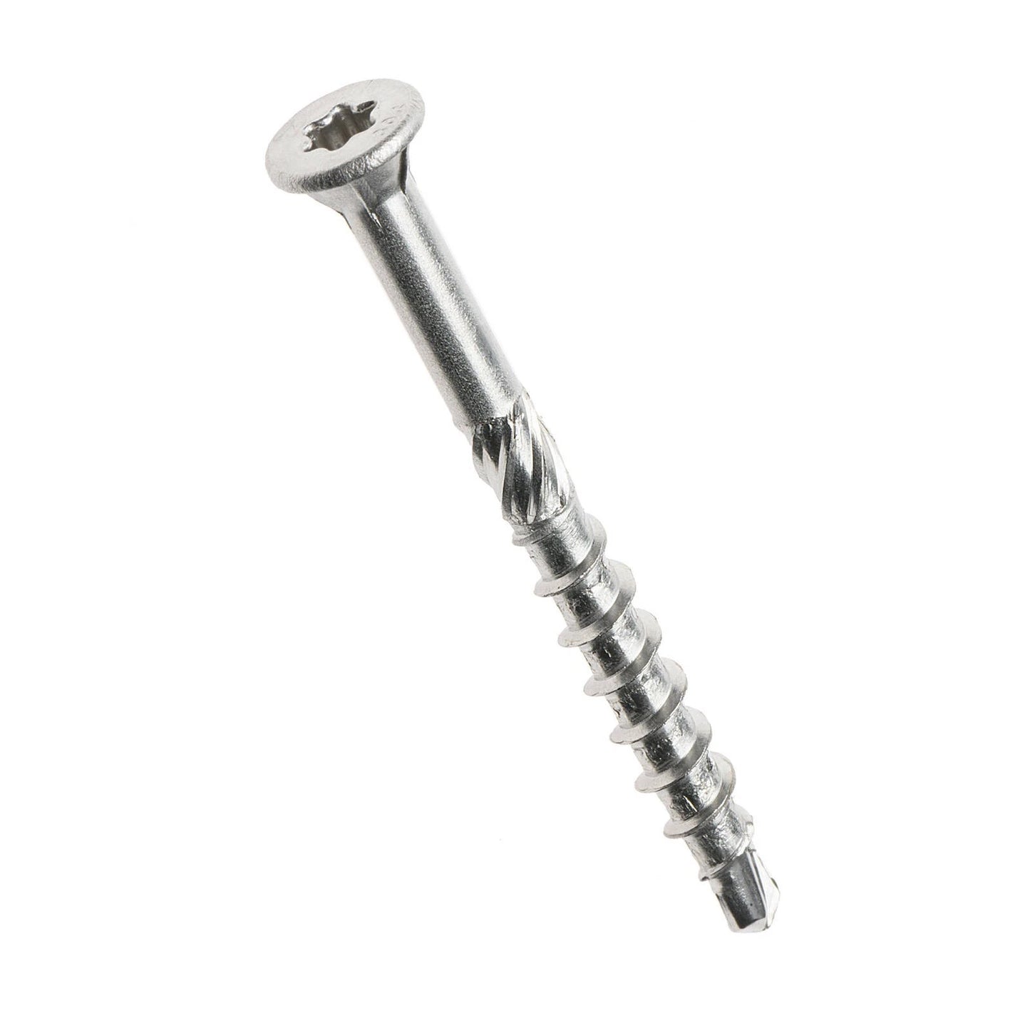 Zenith Easy-Fix SS304 Decking Screws T20 10G x 50mm, Corrosion-Resistant, 50 Pack
