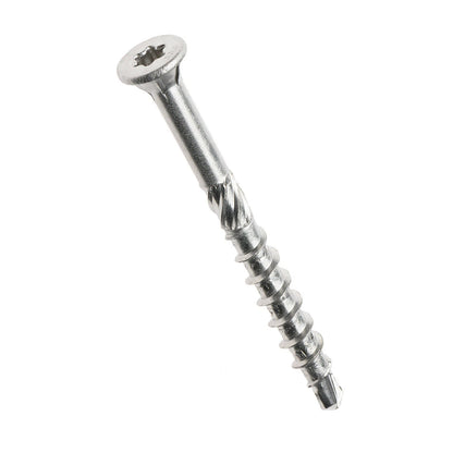 Zenith Easy-Fix SS304 Decking Screws T20 10G x 50mm, Corrosion-Resistant, 50 Pack