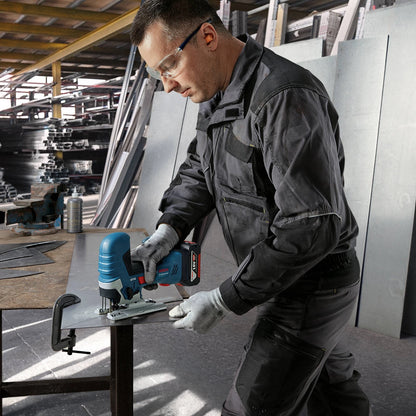 Bosch 18V Professional Jigsaw Skin Only, Brushless Motor, SDS Blade Holder, LED Light