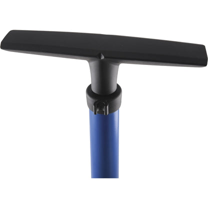 Kincrome Floor Hand Pump, 160 PSI, Presta & Schrader Compatible, Alloy Barrel, Blue