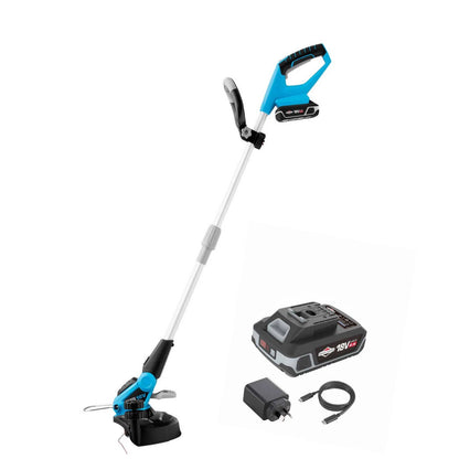 Victa 18V Cordless Line Trimmer Kit with USB-C Battery & Charger, Automatic Feed, Lightweight