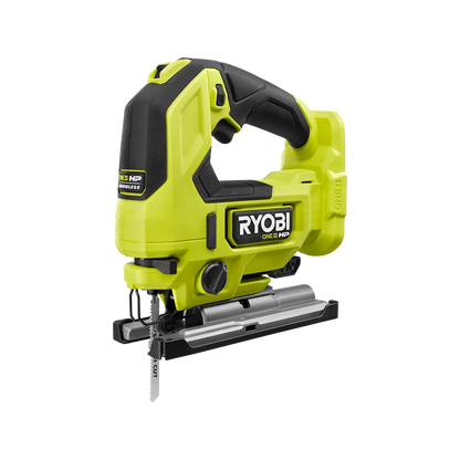 Ryobi 18V ONE+ HP Brushless Jigsaw, Cordless, Versatile Cutting, Quick Blade Change