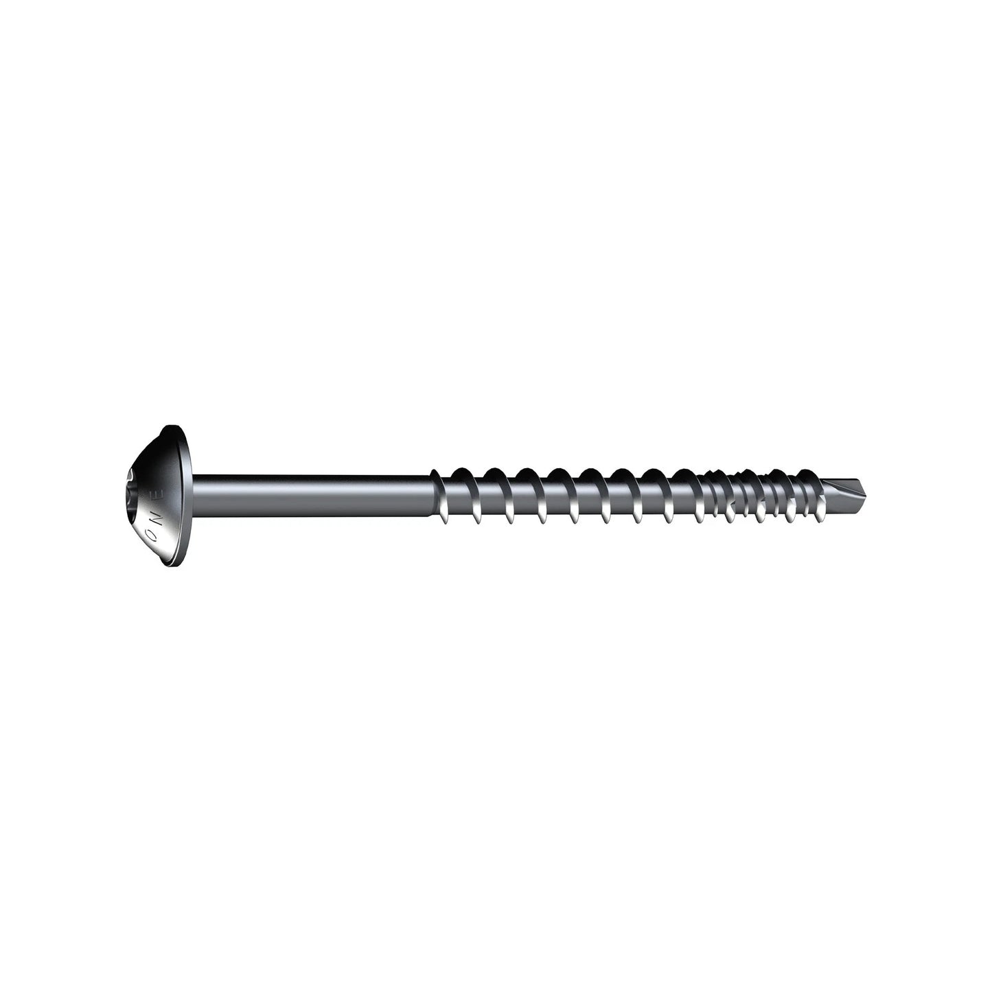 Bremick MultiONE 14g x 75mm Contour Head Screws 50 Pack - Torx Drive, Self-Drilling, B8 Coating