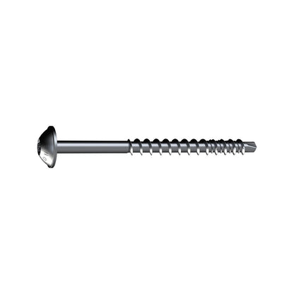 Bremick MultiONE 14g x 75mm Contour Head Screws 50 Pack - Torx Drive, Self-Drilling, B8 Coating