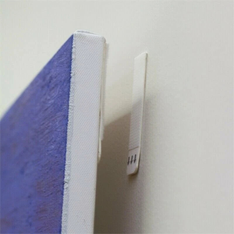 Permastik Medium Picture Strips - Easy Damage-Free Wall Hanging, 12 Pairs, Strong Hold