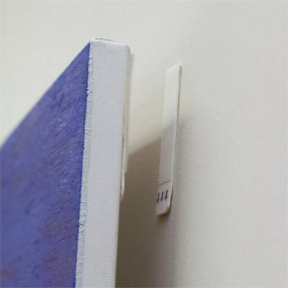 Permastik Medium Picture Strips - Easy Damage-Free Wall Hanging, 12 Pairs, Strong Hold