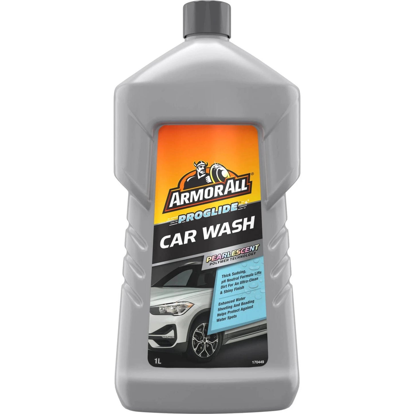 Armor All Proglide Car Wash & Wax 1L - Dual Action, Long-Lasting Shine, Water Beading