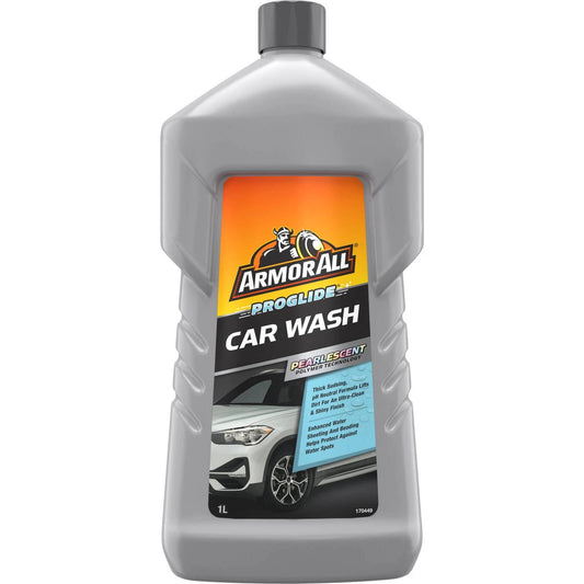 Armor All Proglide Car Wash & Wax 1L - Dual Action, Long-Lasting Shine, Water Beading