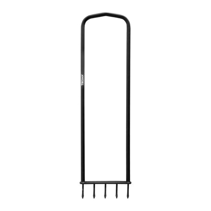 Trojan All Steel Spiked Lawn Aerator, Carbon Steel, 5 Sharp Tines, Ergonomic Design