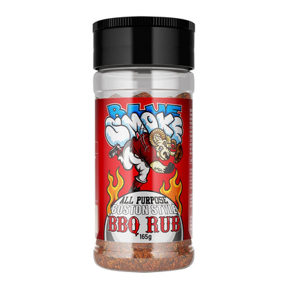 Blue Smoke 165g BBQ Rub - Gluten-Free American-Style, Award Finalist, Made in Australia