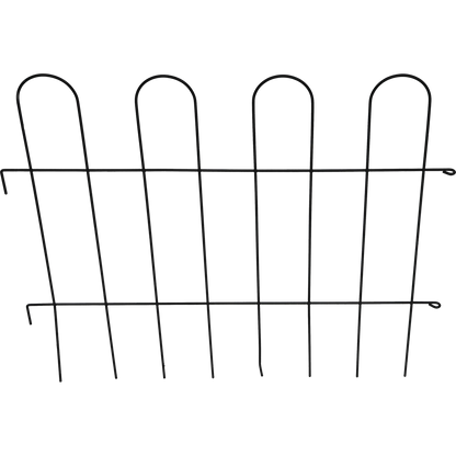 Jack Black Steel Garden Edging Panel 760x890mm, Decorative & Durable