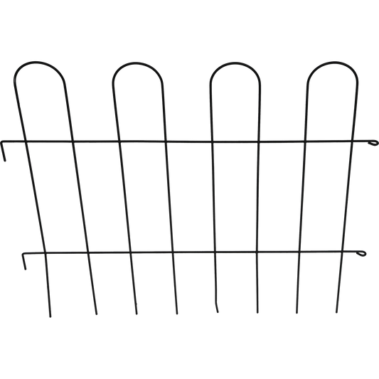 Jack Black Steel Garden Edging Panel 760x890mm, Decorative & Durable