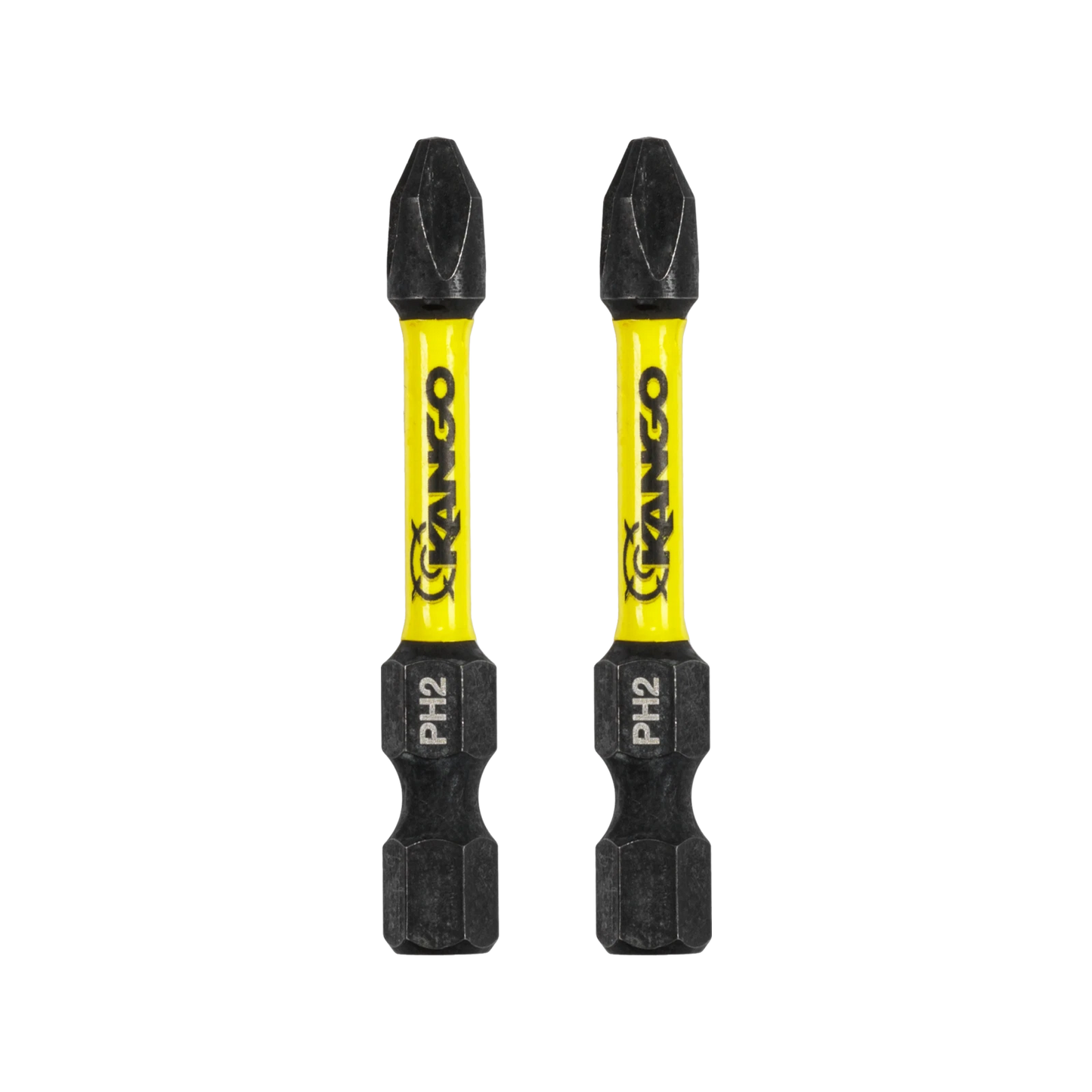 Kango Hypertorque 50mm PH2 Impact Driver Bit 1 Pack with Magnetised HEX Tips