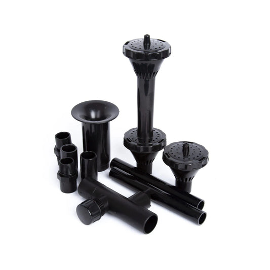 AQUAPRO Medium Fountain Kit with Versatile Nozzles & Easy Installation for AP1050/AP3000 Pumps