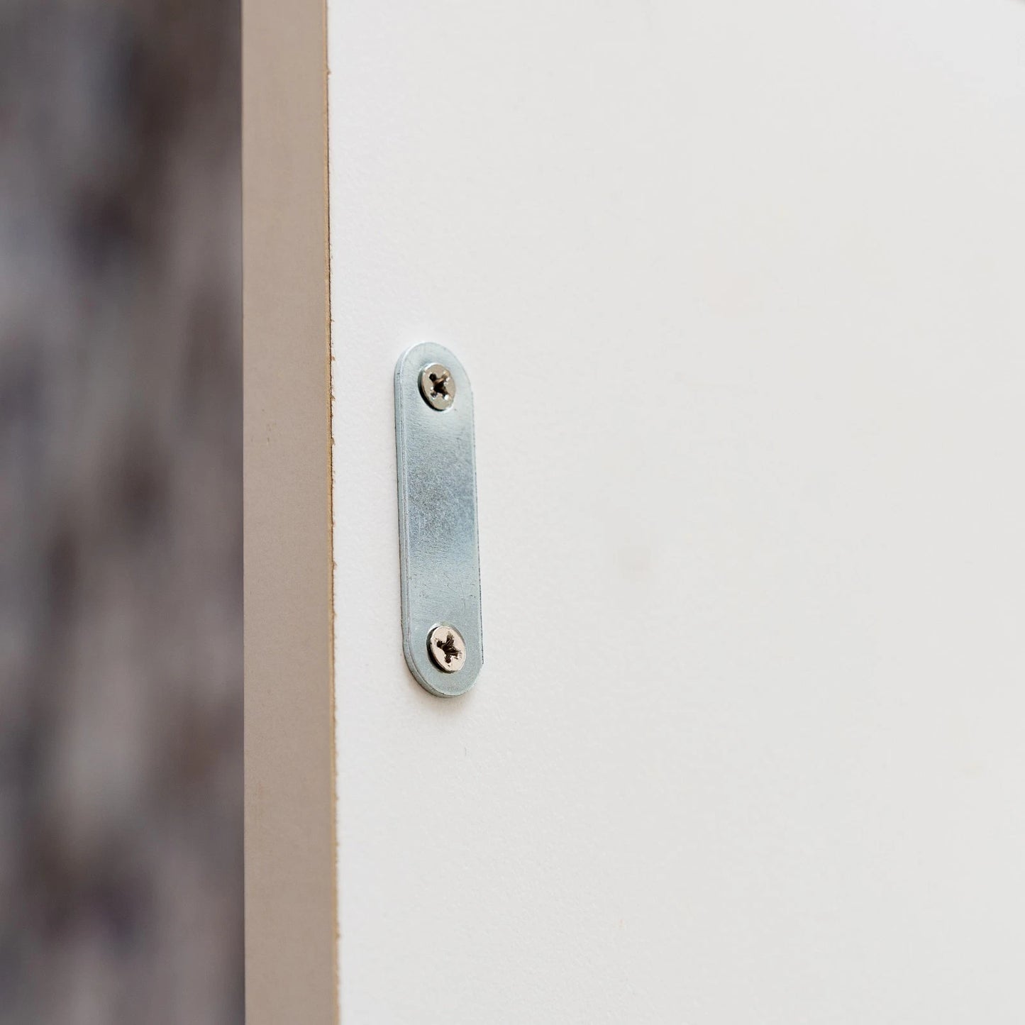 Taskmaster 46mm White Magnetic Door Catches 20 Pack - Self-Aligning, Easy Install