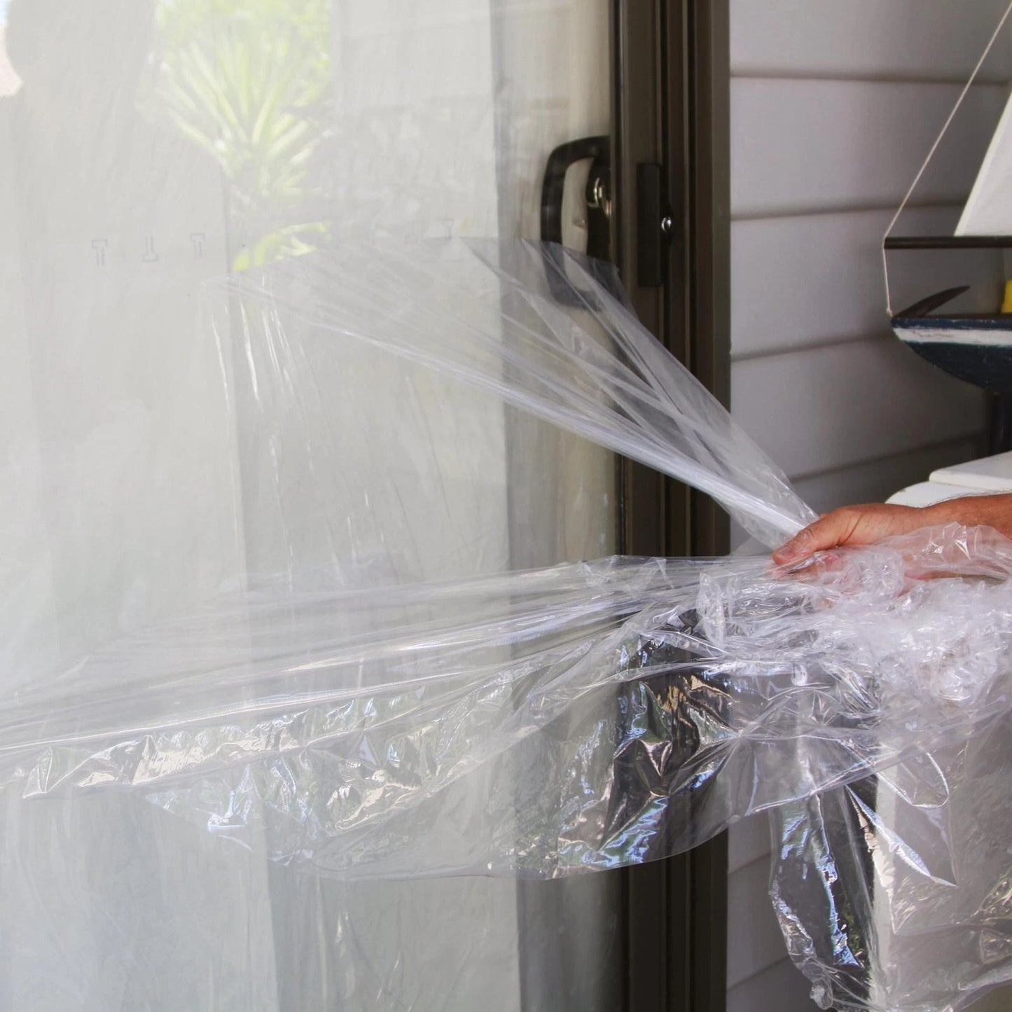 Monarch Protective Window Film 270mm x 30m Tear-Resistant Self-Adhesive Plastic