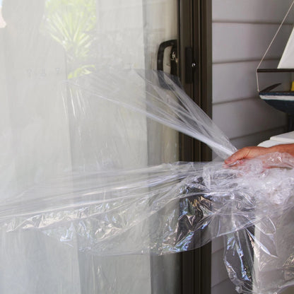 Monarch Protective Window Film 270mm x 30m Tear-Resistant Self-Adhesive Plastic