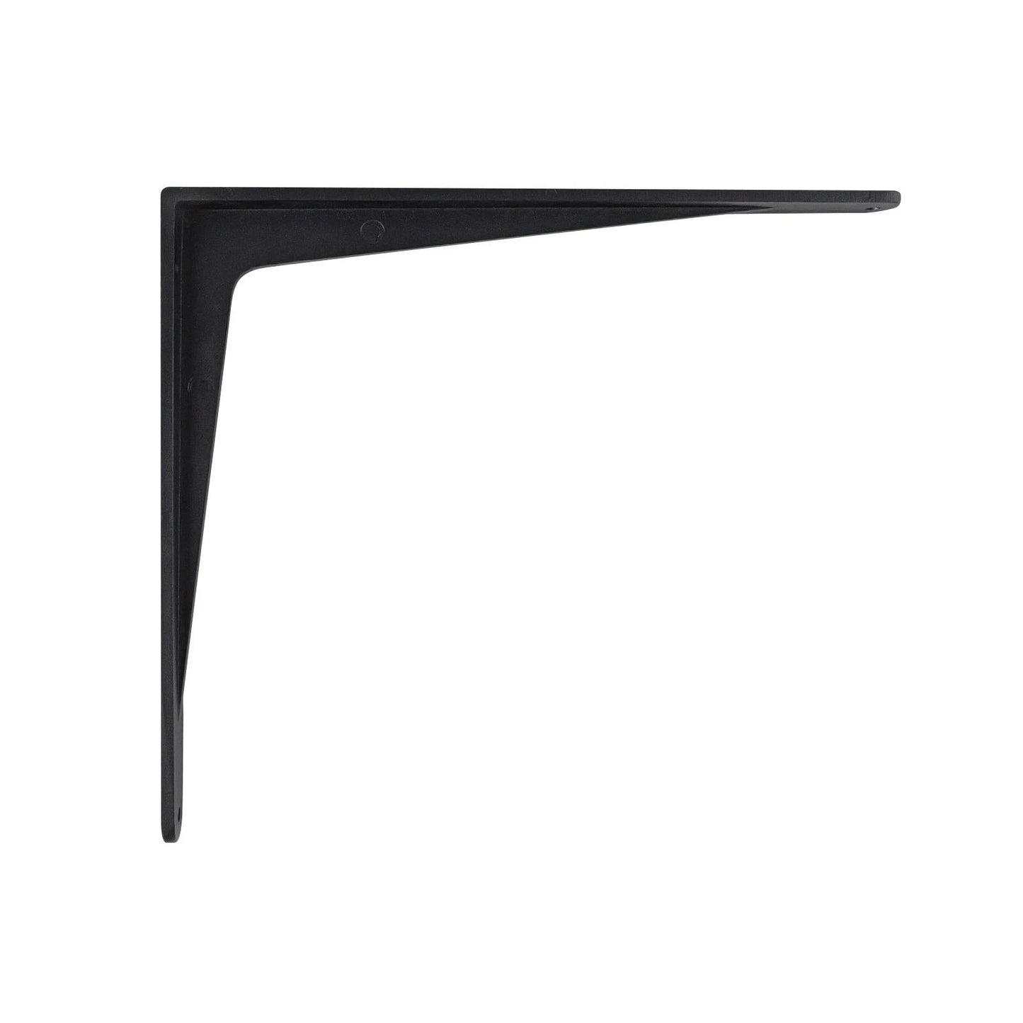 Carinya Black Heavy Duty 340x290mm Cast Aluminium Angle Bracket 150kg Load Capacity