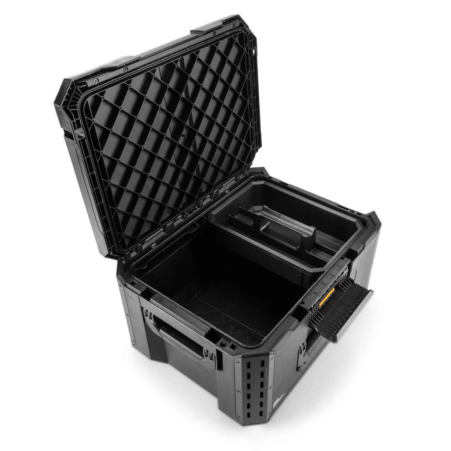 Toughbuilt StackTech Large Tool Box, Durable, Customizable, IP65, Auto-Locking, Easy Stacking