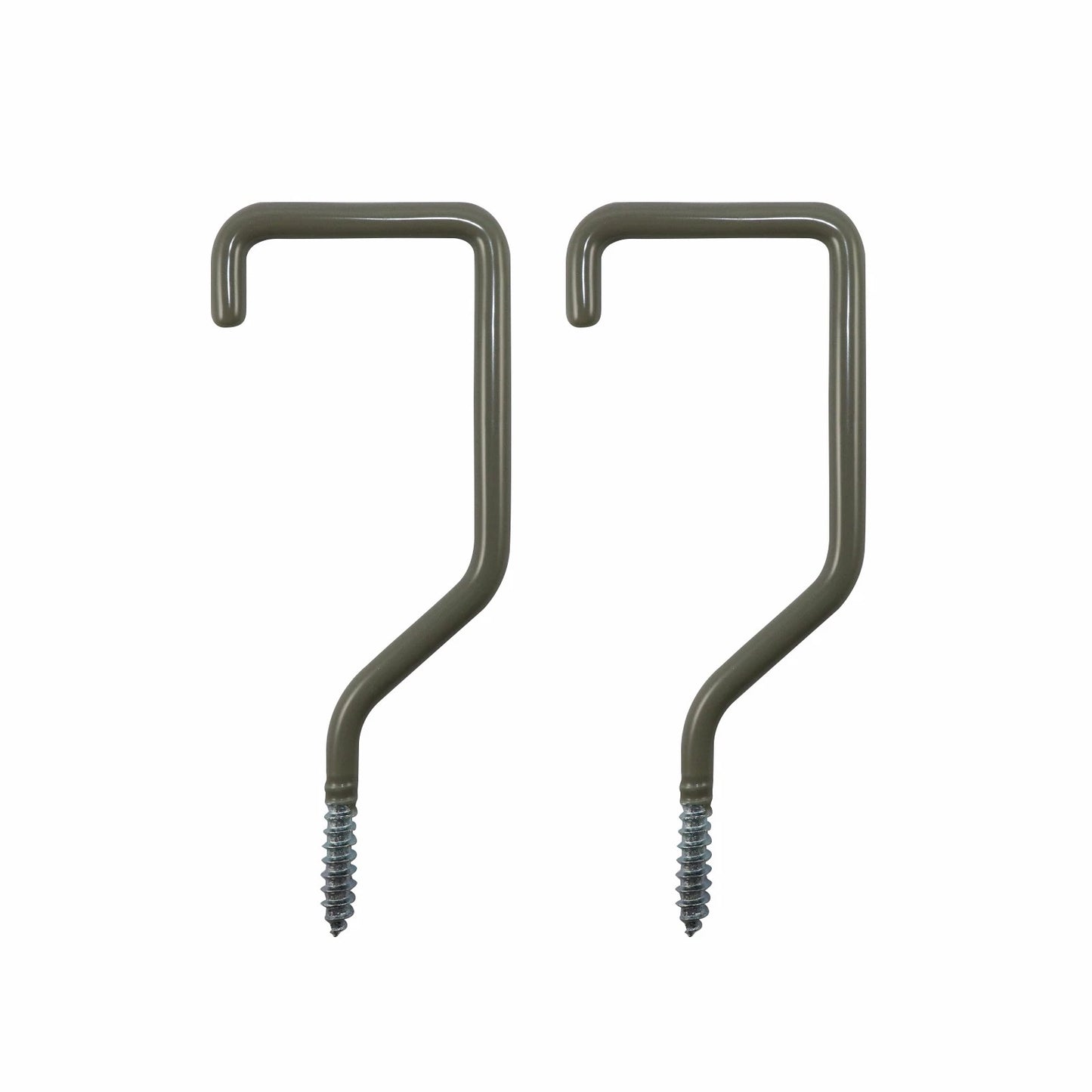 Everhang Handy Storage Hooks 2 Pack - PVC Coated, Easy Install, Garage Organization