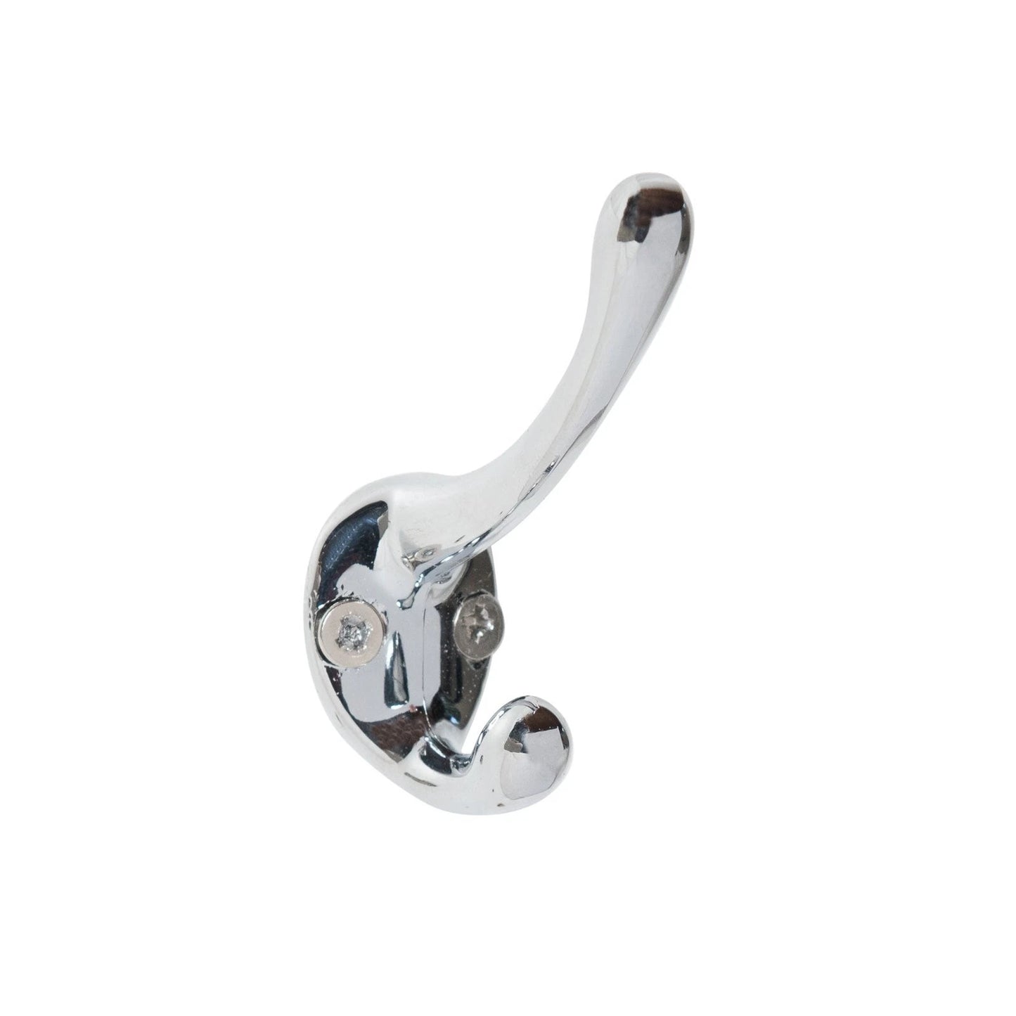 Syneco Chrome Plated Robe Hook 75mm - Easy DIY, Clothing-Friendly, Corrosion-Resistant