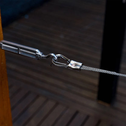 Taskmaster 4mm Copper Swage 12-Pack, Anti-Corrosive, Durable Wire Connections