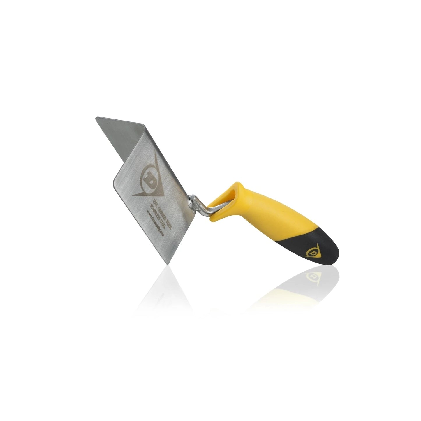 Dunlop External Corner Tool - Stainless Steel, ErgoGrip Handle, Durable Render Finishing Tool
