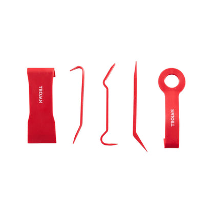 Trojan 5 Piece Trim Removal Kit - Nylon Body, Versatile Tools, Universal Compatibility, Lifetime Warranty