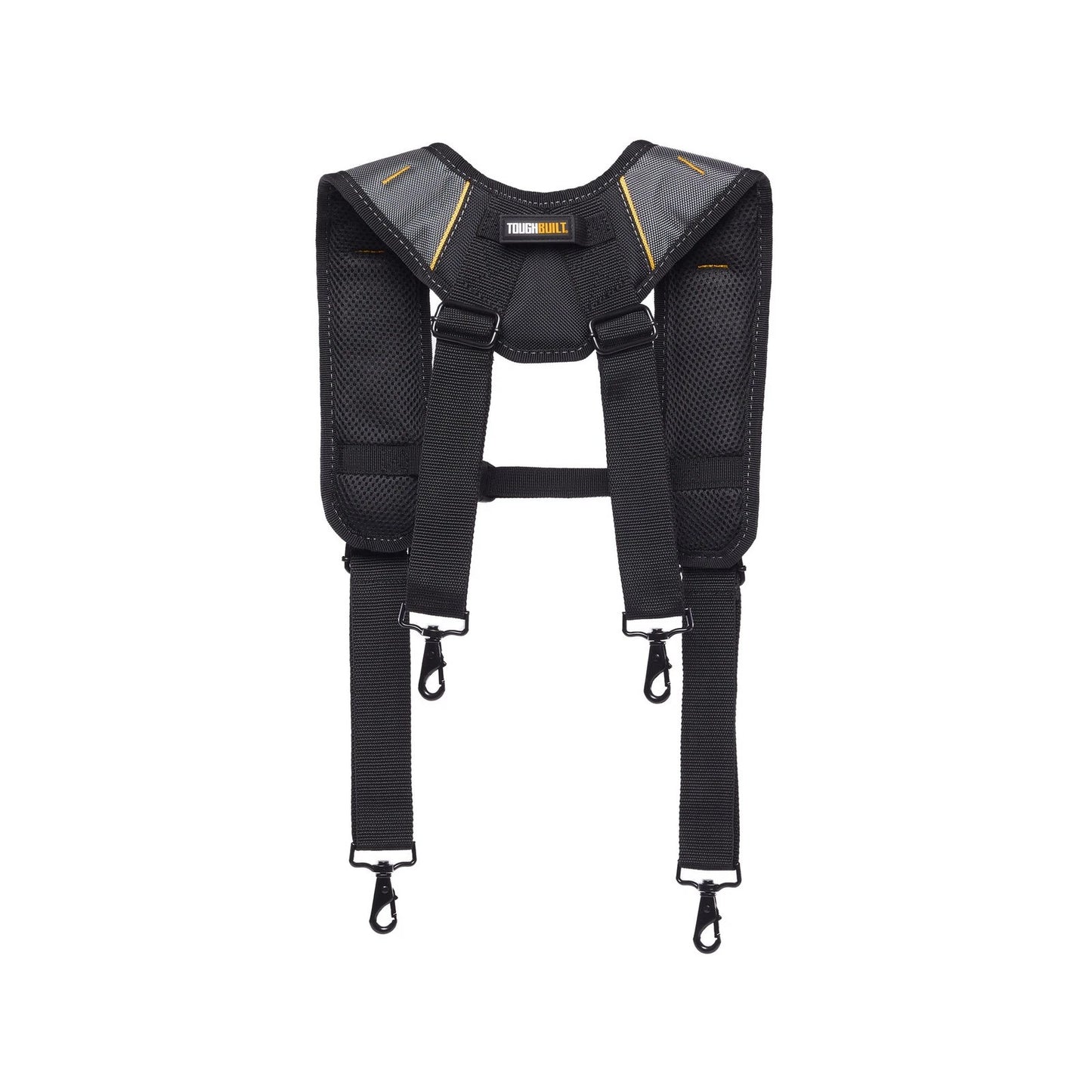 ToughBuilt Pro Padded Suspenders, Universal Fit, Heavy-Duty, Adjustable, Reinforced Durability