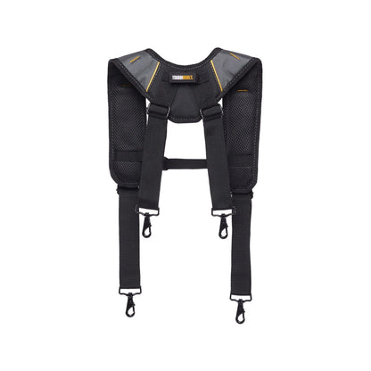 ToughBuilt Pro Padded Suspenders, Universal Fit, Heavy-Duty, Adjustable, Reinforced Durability