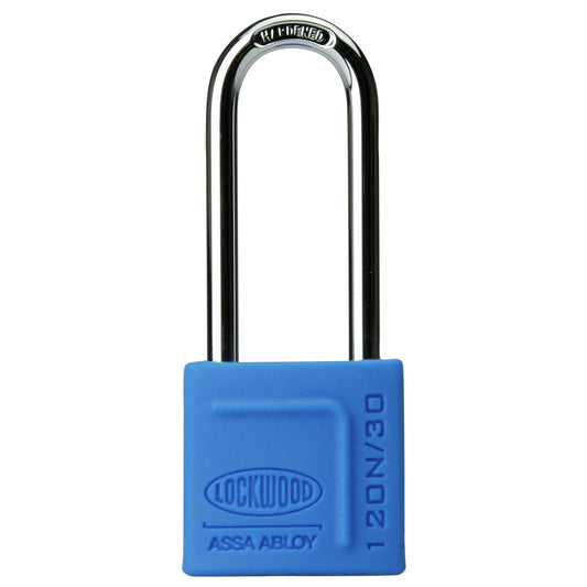 Lockwood 30mm Alloy Silicon Padlock, Weather-Resistant, Double Locking Shackle