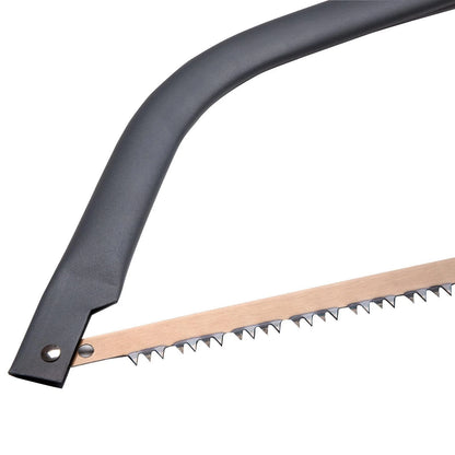 Cyclone 24" Bow Saw, Dual-Action, Corrosion-Resistant, Cuts 40mm Branches, Lifetime Guarantee