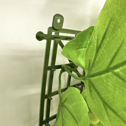 UN-REAL Artificial Hedge Tile 50x50cm Mixed Ivy Leaves UV-Treated Indoor Outdoor