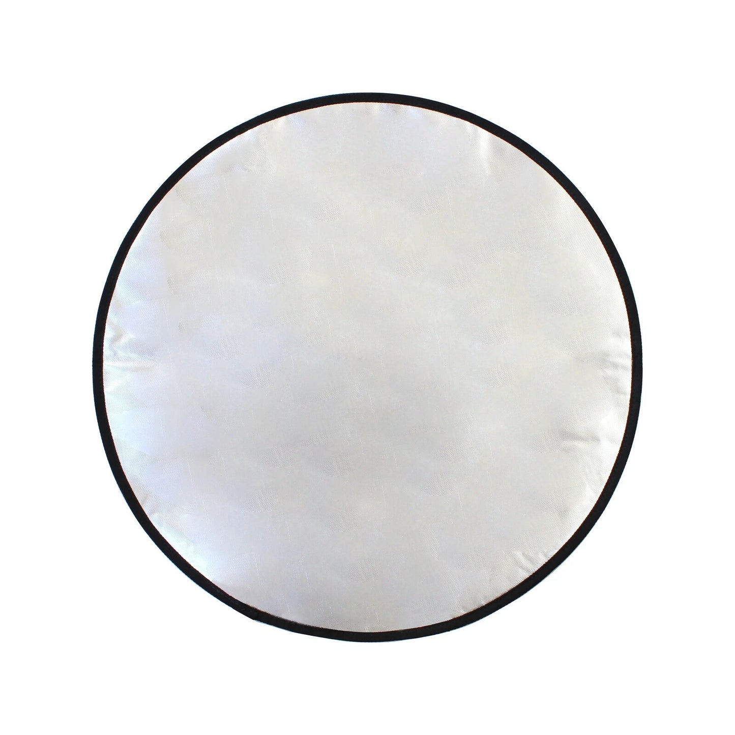 Jumbuck 90cm Round Fire Resistant Mat for Outdoor Fire Pits, Heat Reflective, Silver